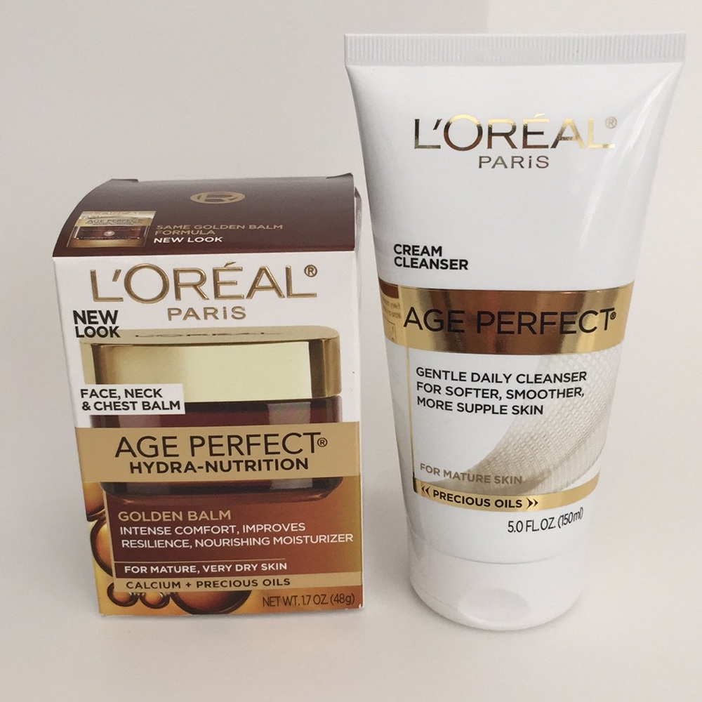 L’oreal Paris Age Perfect Moisturizer & Cleanser